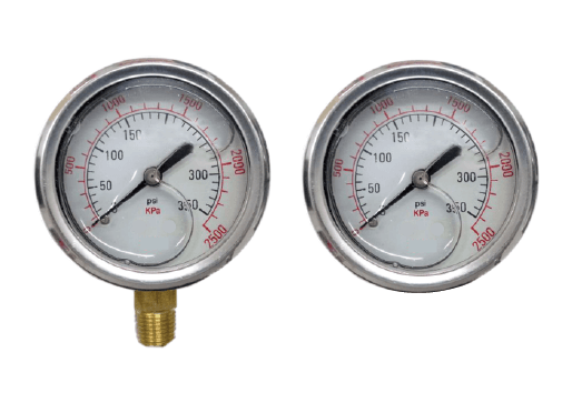 65mm Pressure Gauges Liquid Filled