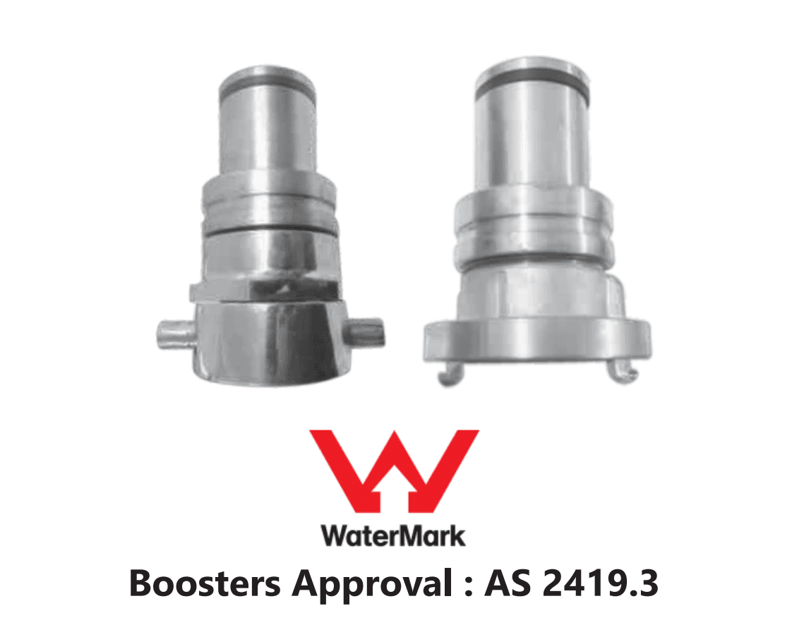 80mm R/G Single Booster - Stainless Steel