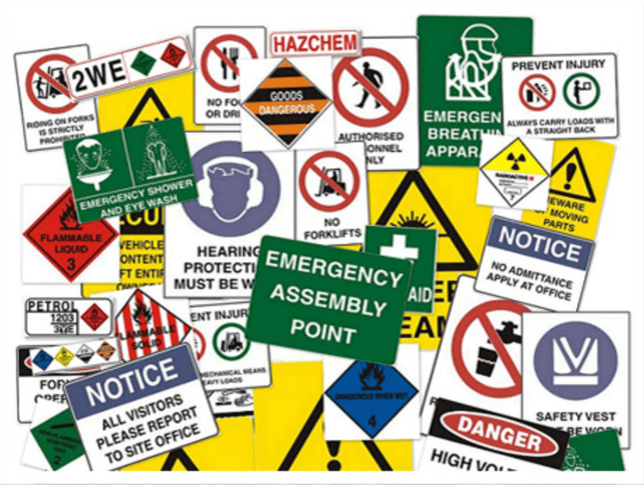 Mandatory Safety Signs Required in Australian Workplaces