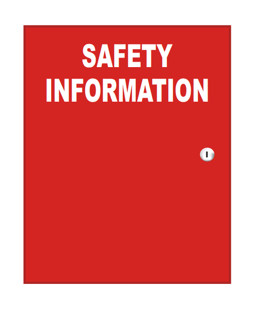 Safety Information Cabinet