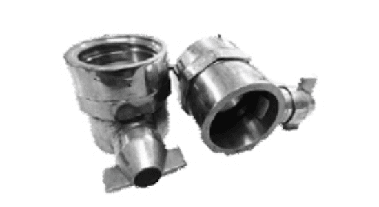 BI Female X QRT Female Adaptor - Aluminium