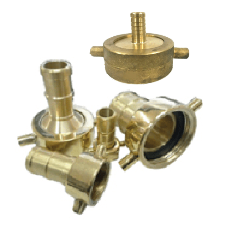 Coupling Female To Hose Tail - Forged Brass