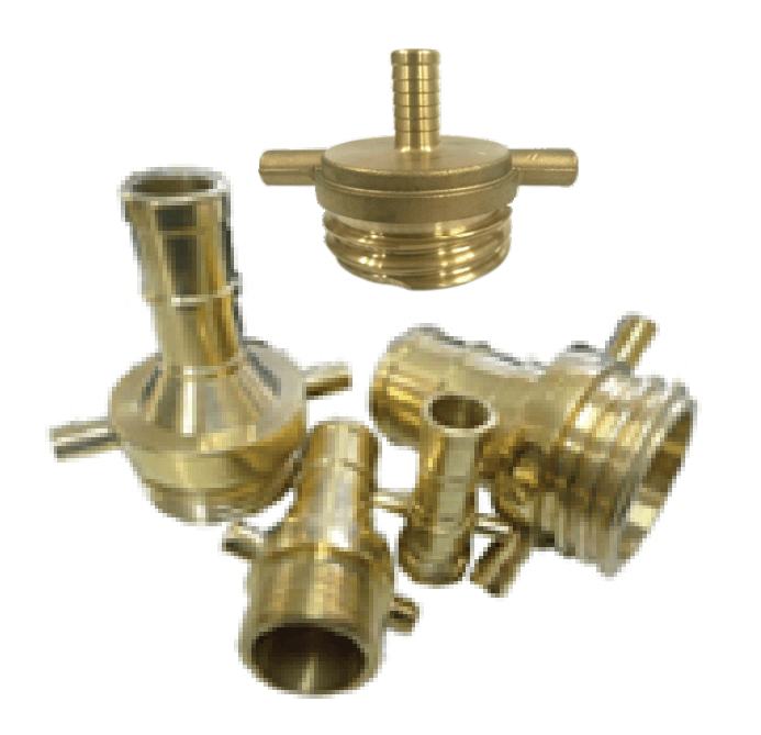 Coupling Male To Hose Tail - Forged Brass