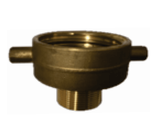 Female To Male Adaptors With Inserts (Swivel) - Forged Brass