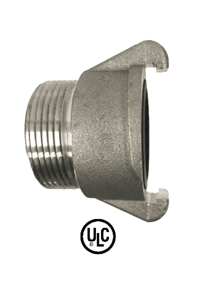 Forestry/Quick Connect/External Lugged Adaptor - BSP Male - Forged Aluminium