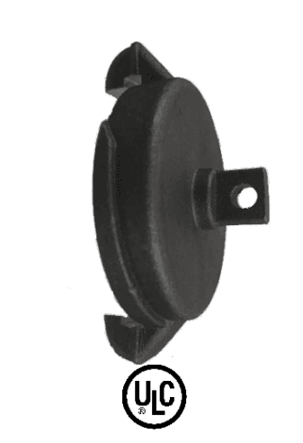 Forestry/Quick Connect/External Lugged Cap 38mm - Forged Aluminium - Black Anodized