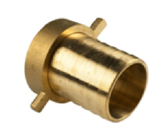 Hose Nut & Barbed Tail - Forged Brass