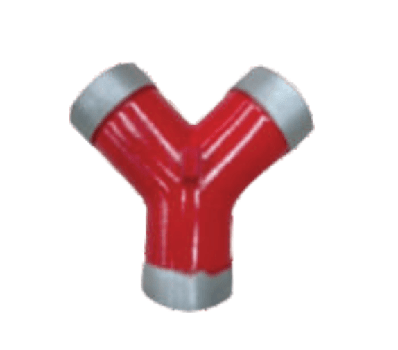 90° Wye / Breeches / Dividers Uncontrolled With Aluminium Adaptors