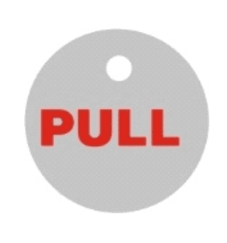 Pull Tags - Aluminium