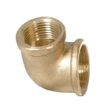 F/F Elbow - Brass