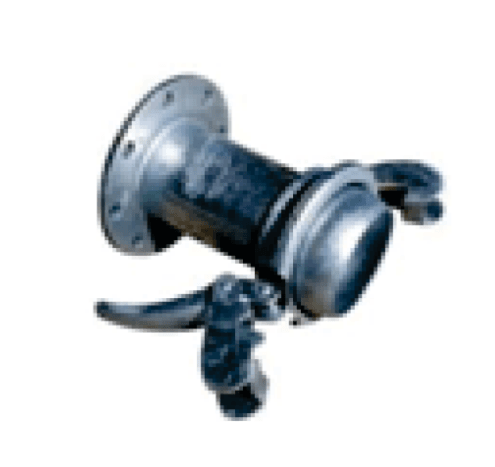Flanged Male Coupled With Lever