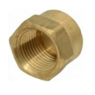 Hex Cap - Brass
