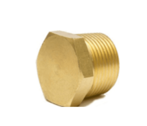 Hex Plug - Brass