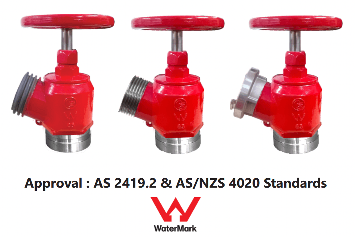 Hydrant Valve / Landing Valve / Millcock Oblique – Stainless Steel