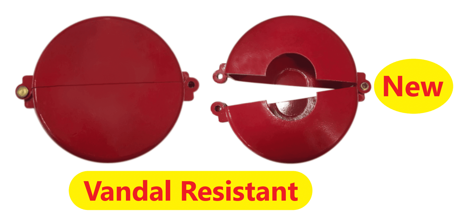 Hydrant Wheel Valve Lock - Aluminium
