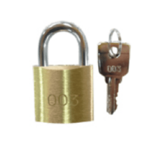 Padlock With Key - 003