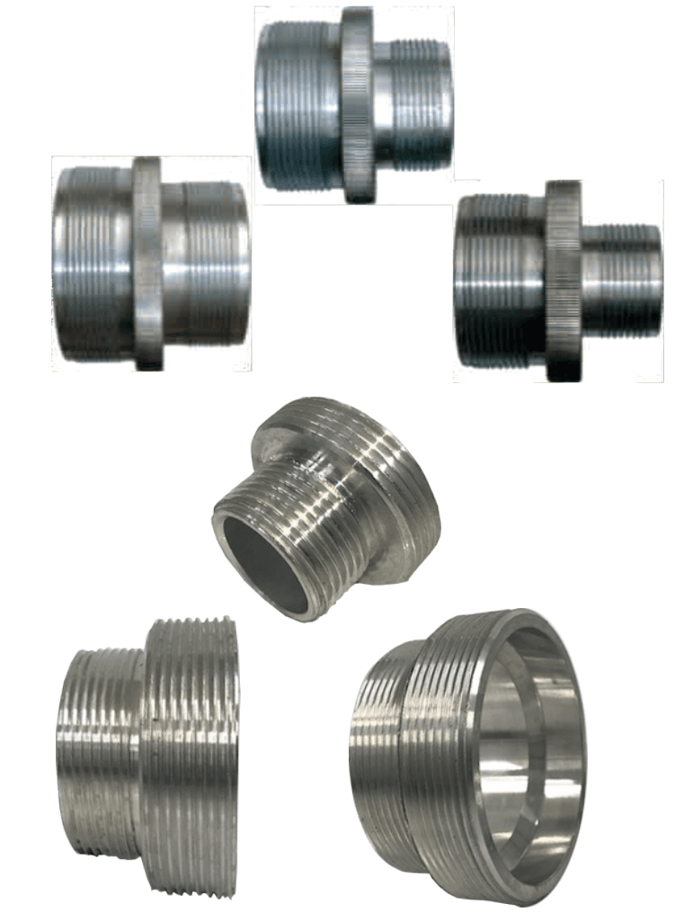 Aluminium BSP Nipple Reducing