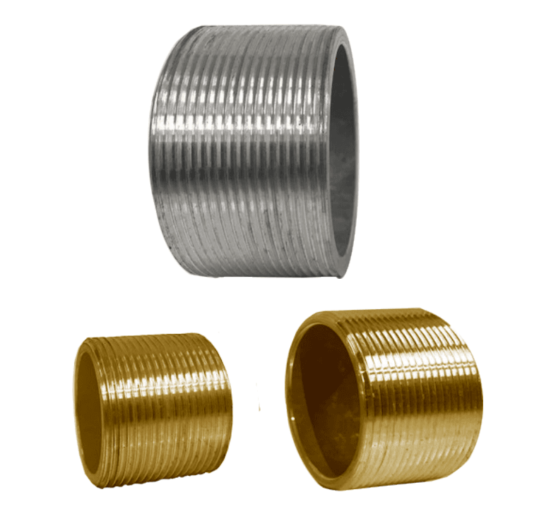 Straight Nipples BSP - Aluminium