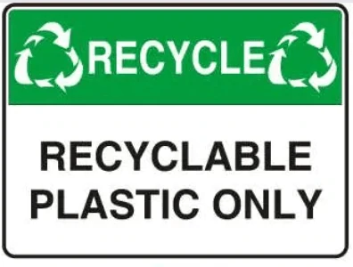RECYCLE - NON RECYCLABLE WASTE – Part No. EC 05