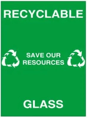 RECYCLABLE - SAVE OUR RESOURCES - PAPER – Part No. EC 11