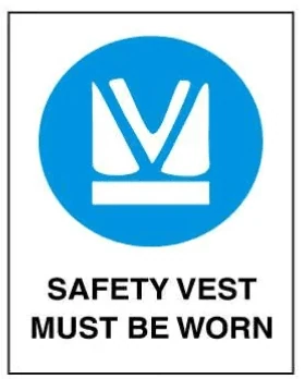MANDATORY - SAFETY VEST MUST BE WORN – Part No. M 120