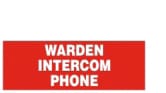 WARDEN INTERCOM PHONE