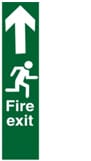 FIRE EXIT (ARROW UP)