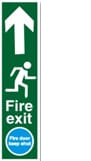 FIRE EXIT (ARROW UP)