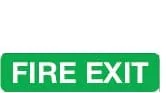 FIRE EXIT – Part No. PS173
