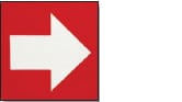 ARROW EXIT SIGN