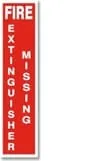 FIRE EXTINGUISHER MISSING – Part No. PS160
