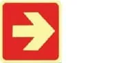 Luminous Signs - Glow in Dark – Part No. 417