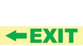 EXIT (arrow left)