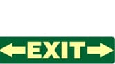 EXIT ( ARROW BOTH ENDS)
