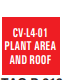 CV-L4-01 PLANT AREA AND ROOF