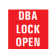 DBA LOCK OPEN