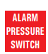 ALARM PRESSURE SWITCH