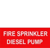 FIRE SPRINKLER DIESEL PUMP
