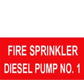 FIRE SPRINKLER DIESEL PUMP NO.1