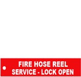 FIRE HOSE REEL SERVICE - LOCK OPEN