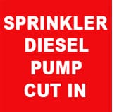 SPRINKLER DIESEL PUMP CUT IN
