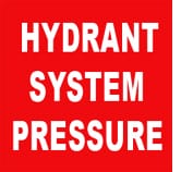 HYDRANT SYSTEM PRESSURE