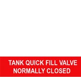 TANK QUICK FILL VALVE NO.1