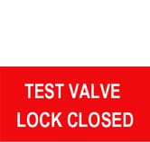 TEST VALVE NORMALLY CLOSED
