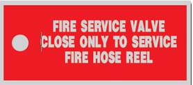FIRE SERVICE TO BE OPENED BY 003 KEY