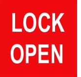 LOCK OPEN