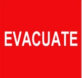 EVACUATE