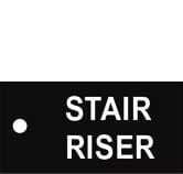STAIR RISER