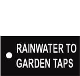 RAINWATER TO GARDEN TAPS