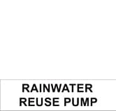 RAINWATER REUSE PUMP